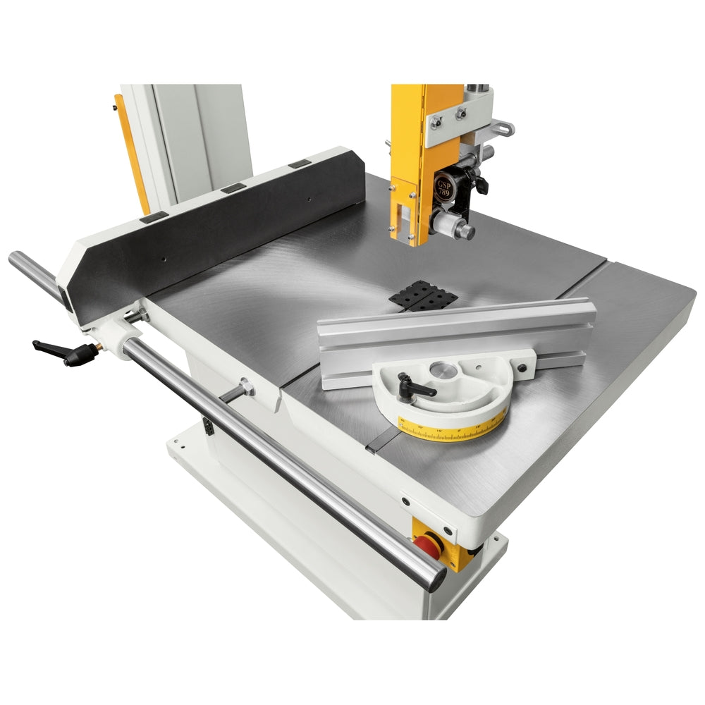 SCM Formula S 440P bandsaw blade-guide detail
