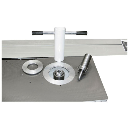 Interchangeable 30 mm spindle-moulder shaft on the SCM CU 300C