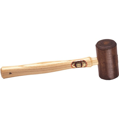 130G (4OZ) 3RAWHIDE MALLET #1 2MM HEAD WOOD HANDLE