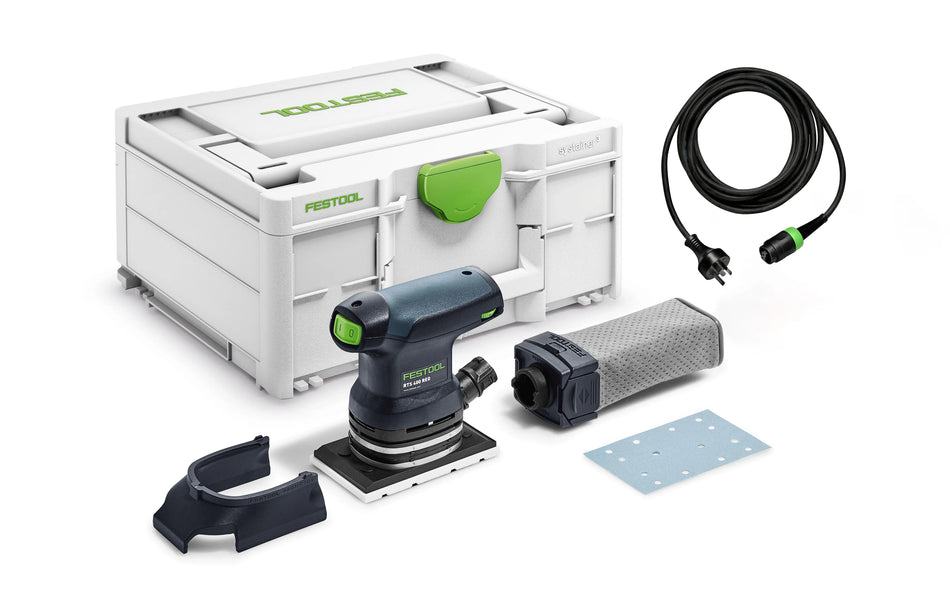 RTS 400 REQ 80 x 133mm Orbital 1/4 Sheet Sander in Systainer