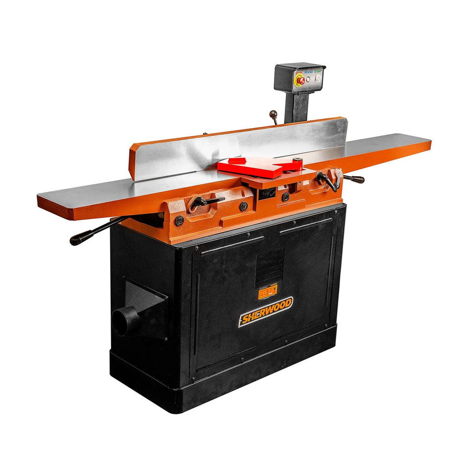 Sherwood 8in Parallelogram Jointer with Helical Spiral Head 2250W 3HP