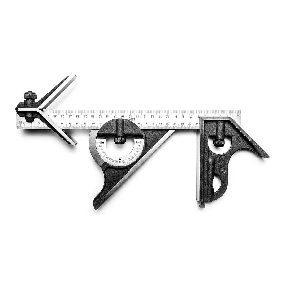 iGaging 300mm Combo Square w/ Protractor & Center Head