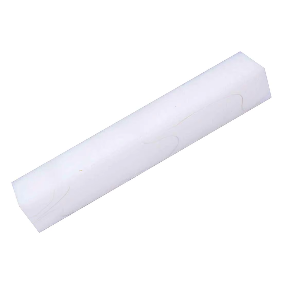 Acrylic pen blank - White with transparent line