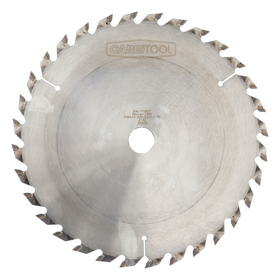 Benchsaw Blade Comb Rip 300mm X 32t