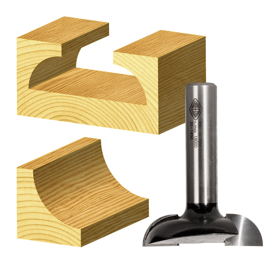 2 Flute - Draw Pull Bit - Carbide Tipped