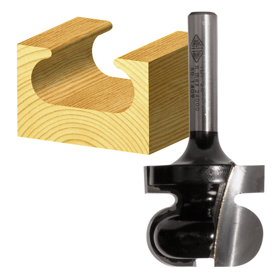 2 Flute - Draw Pull Bit Carbide Tipped