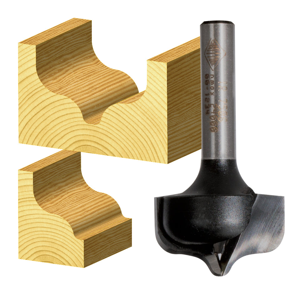 Ogee Rounded Bottom - Carbide tipped