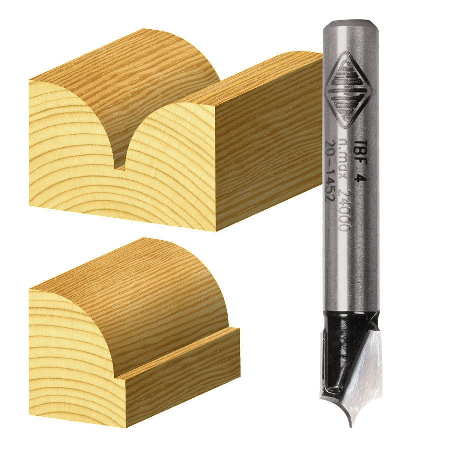 Beading Bit Fine Point - Carbide Tipped - 2 Flute