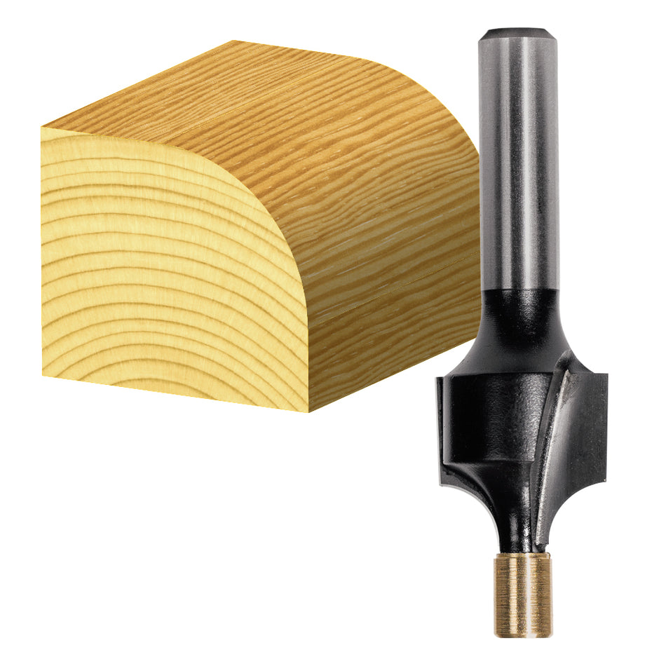 Rounding over bit - carbide tipped