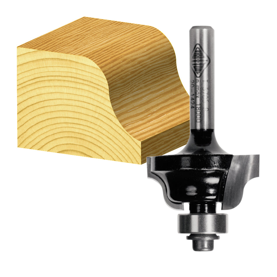 Roman Ogee Tct 2 Flt with bearing carbide tipped