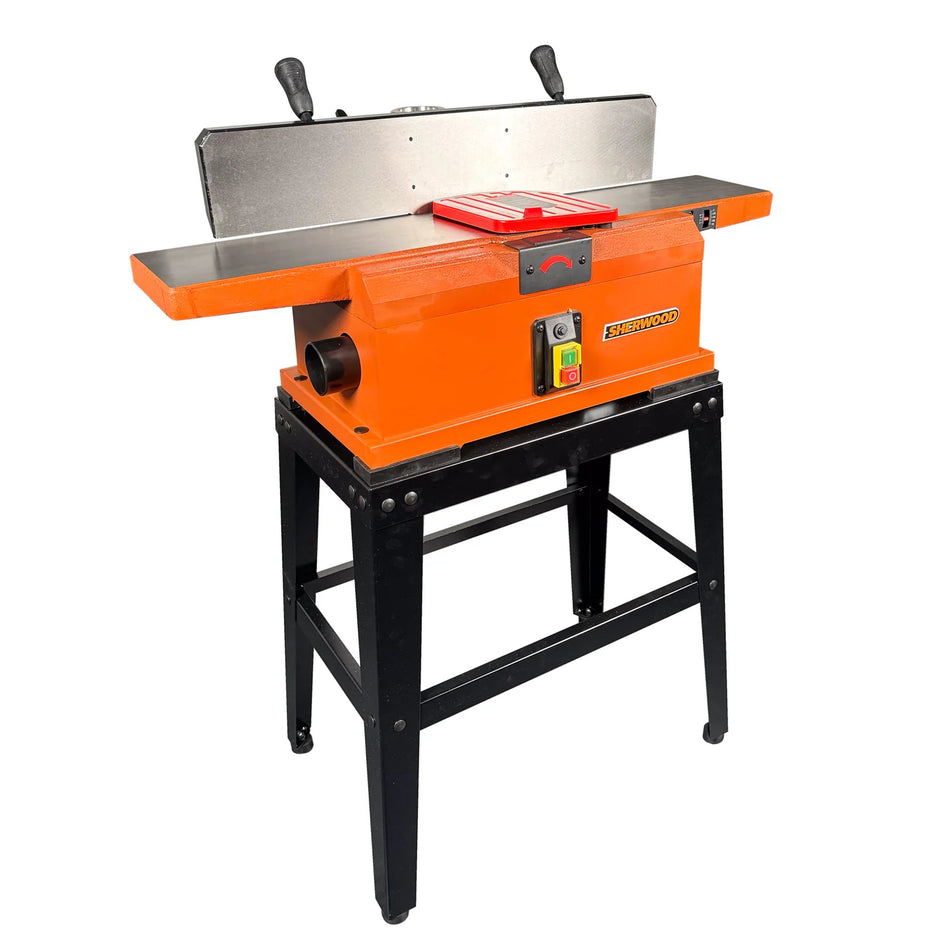 Sherwood 8in Wedge Bed Jointer Planer Helical Cutterhead 1500W 2HP