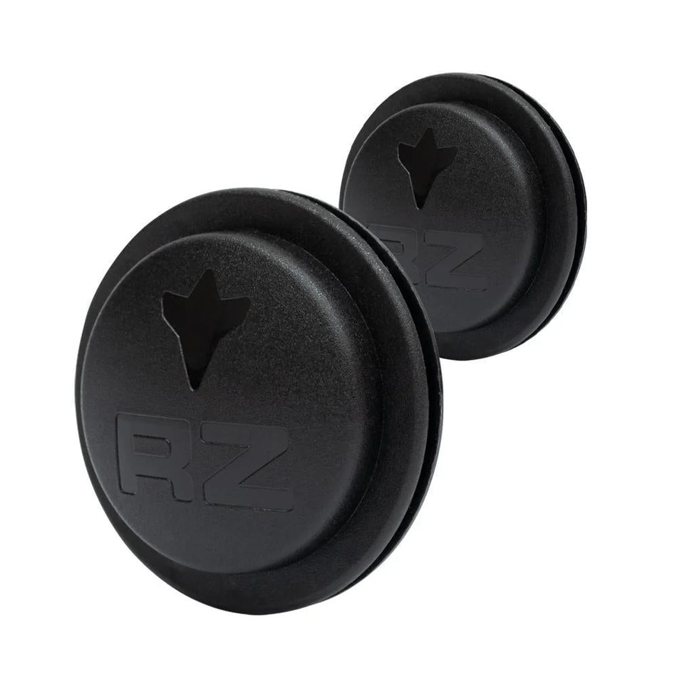 RZMask Black Dust Mask Exhalation Caps